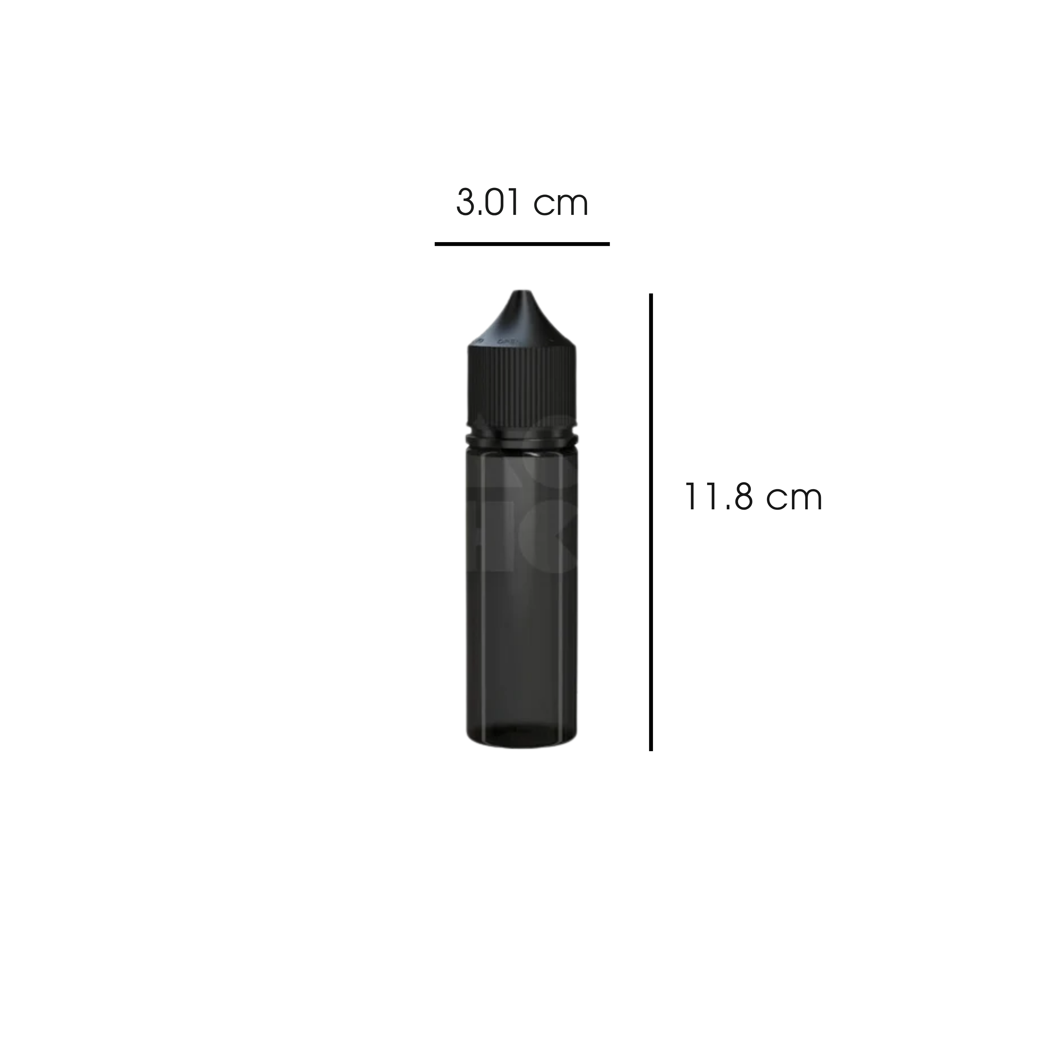 50ML V3 PET UNICORN BOTTLE - (500 count)