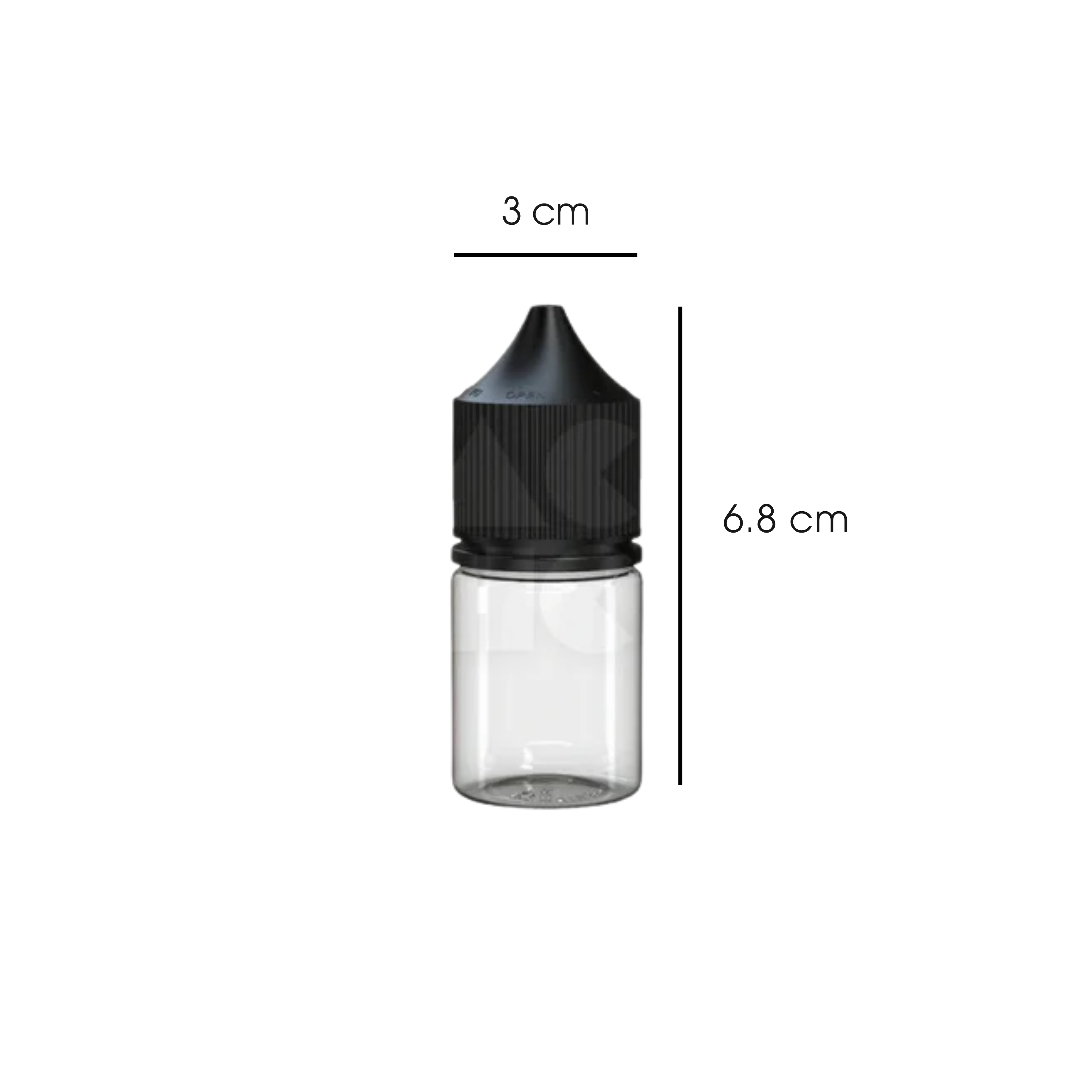 20ml Stubby PET Unicorn Bottle - (1000 Count)