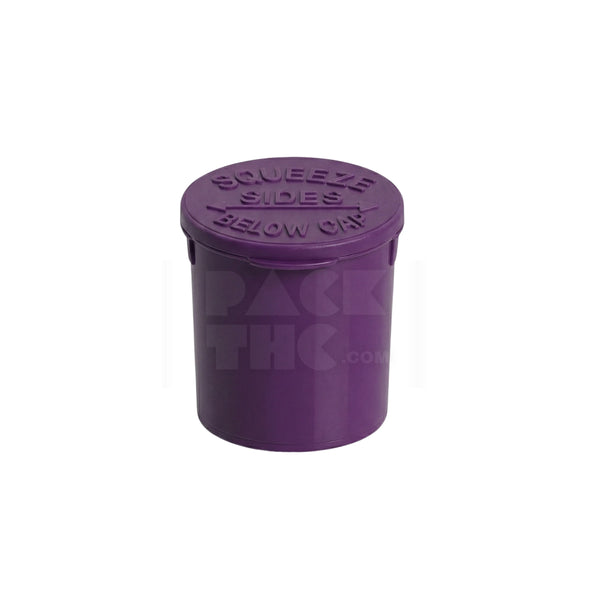 6 Dram Pop Top Vial - Purple | Child-Resistant Bulk Case - (600 Count)