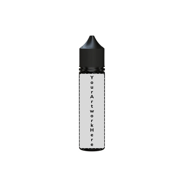 Chubby Gorilla 60ML V3 Unicorn Plastic Squeeze Bottle PET CR – Opaque Black with Black Cap