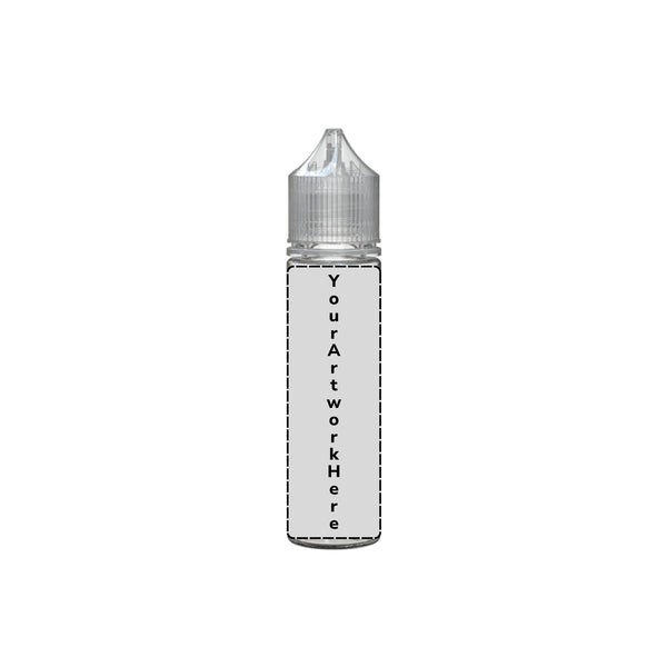 Chubby Gorilla 60ML V3 Unicorn Plastic Squeeze Bottle PET CR – Clear with Clear Cap