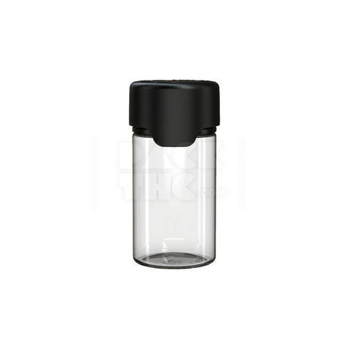 60ml mini aviator cr bottle clear natural black cap 500 count