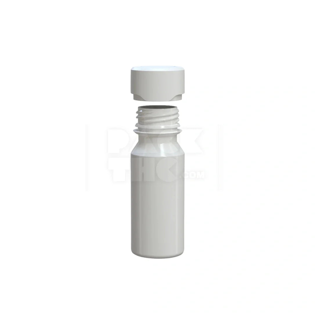 60ml aviator cr shot bottle opaque white 500 count