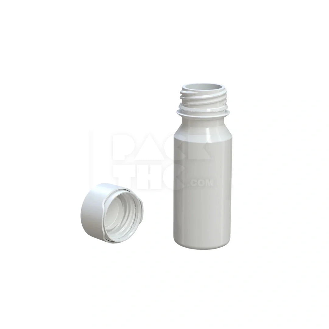 60ml aviator cr shot bottle opaque white 500 count