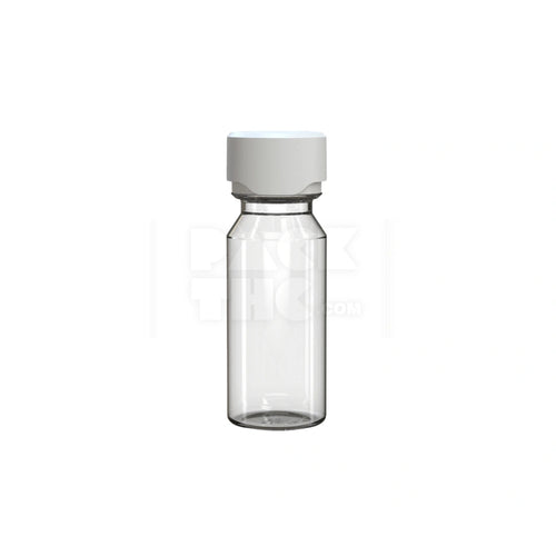 60ml aviator cr shot bottle clear natural white cap 500 count