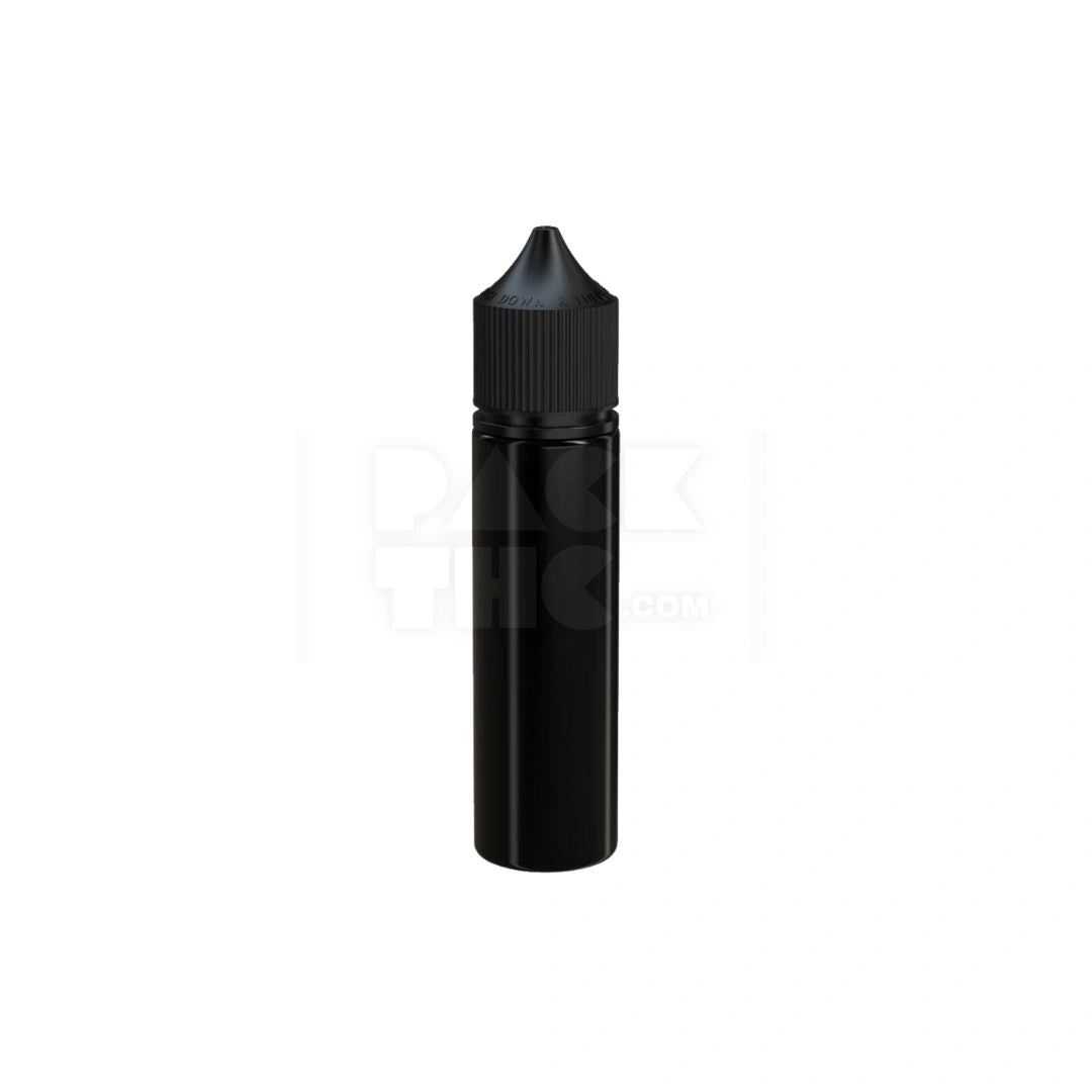 60ml pet reducer unicorn bottle opaque black