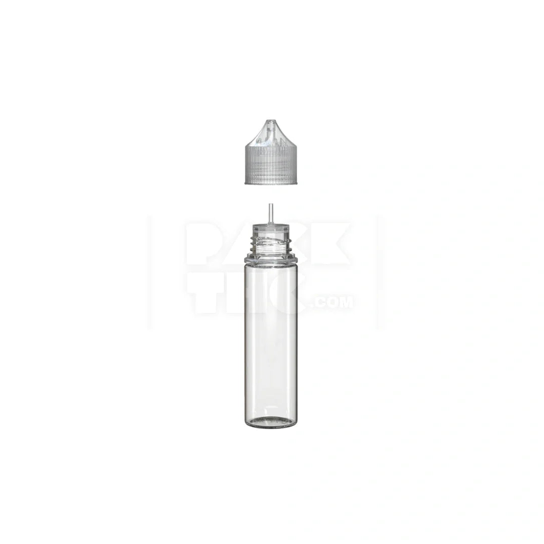 60ml v3 pet unicorn bottle cr clear natural 500 count