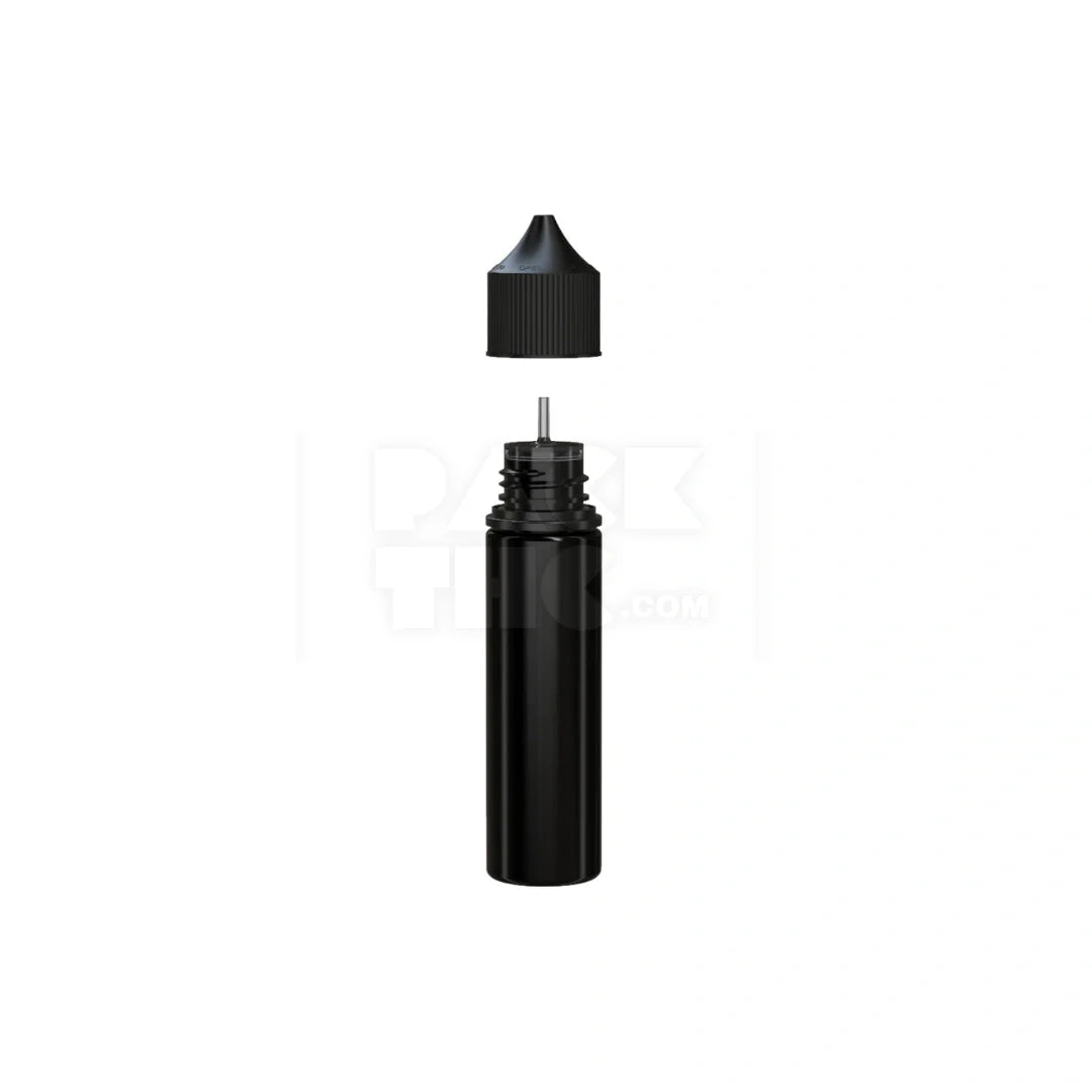 60ml v3 pet unicorn bottle cr opaque black 500 count
