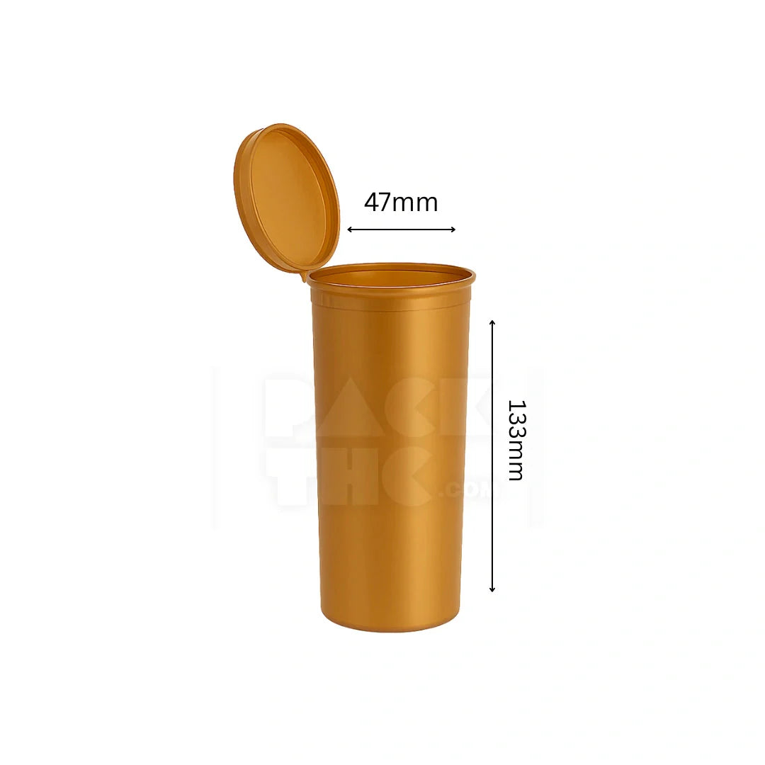 60 dram pop top vial 1 2oz golden