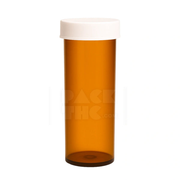 60 DRAM PUSH & TURN CR BOTTLES - AMBER