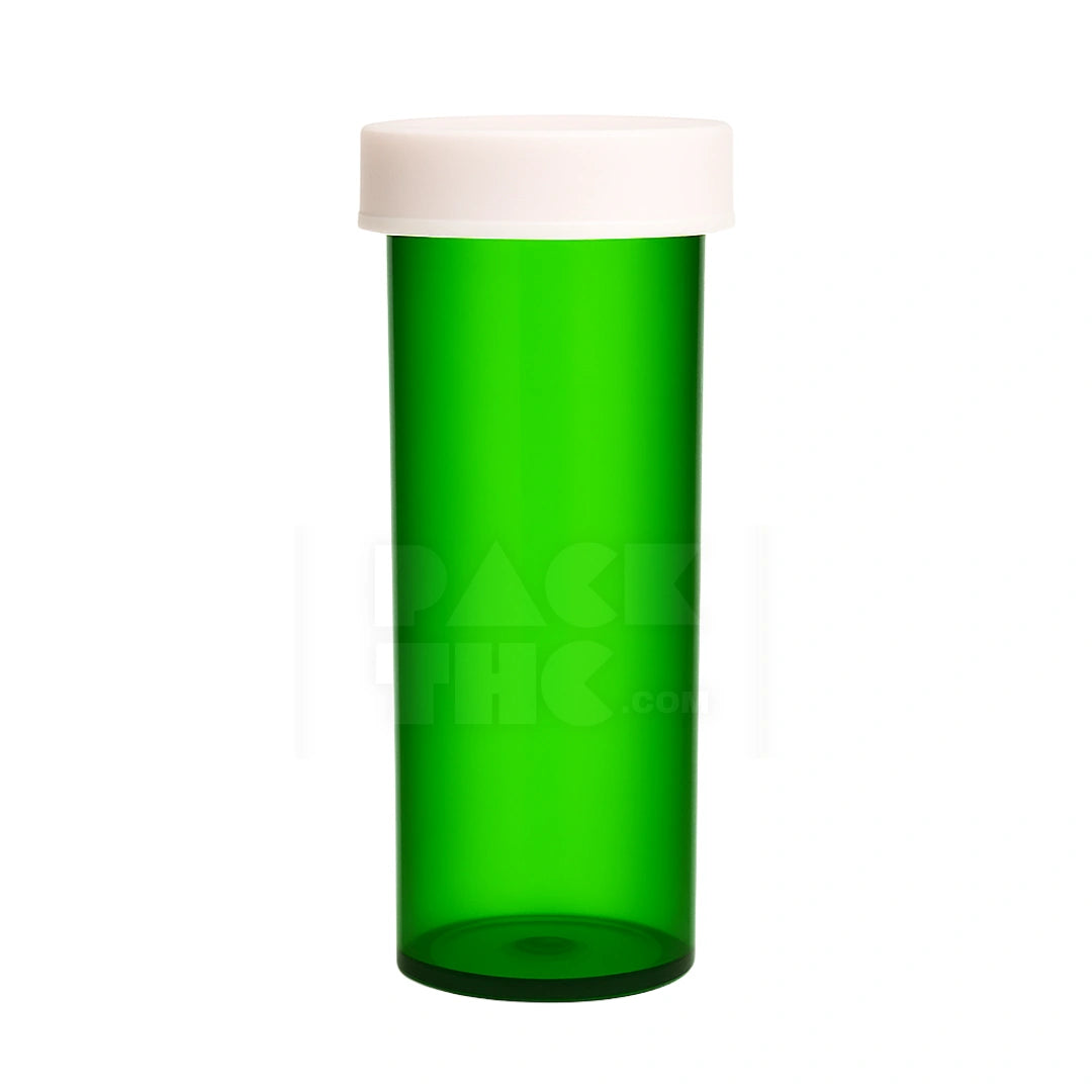60 dram push turn cr bottles green