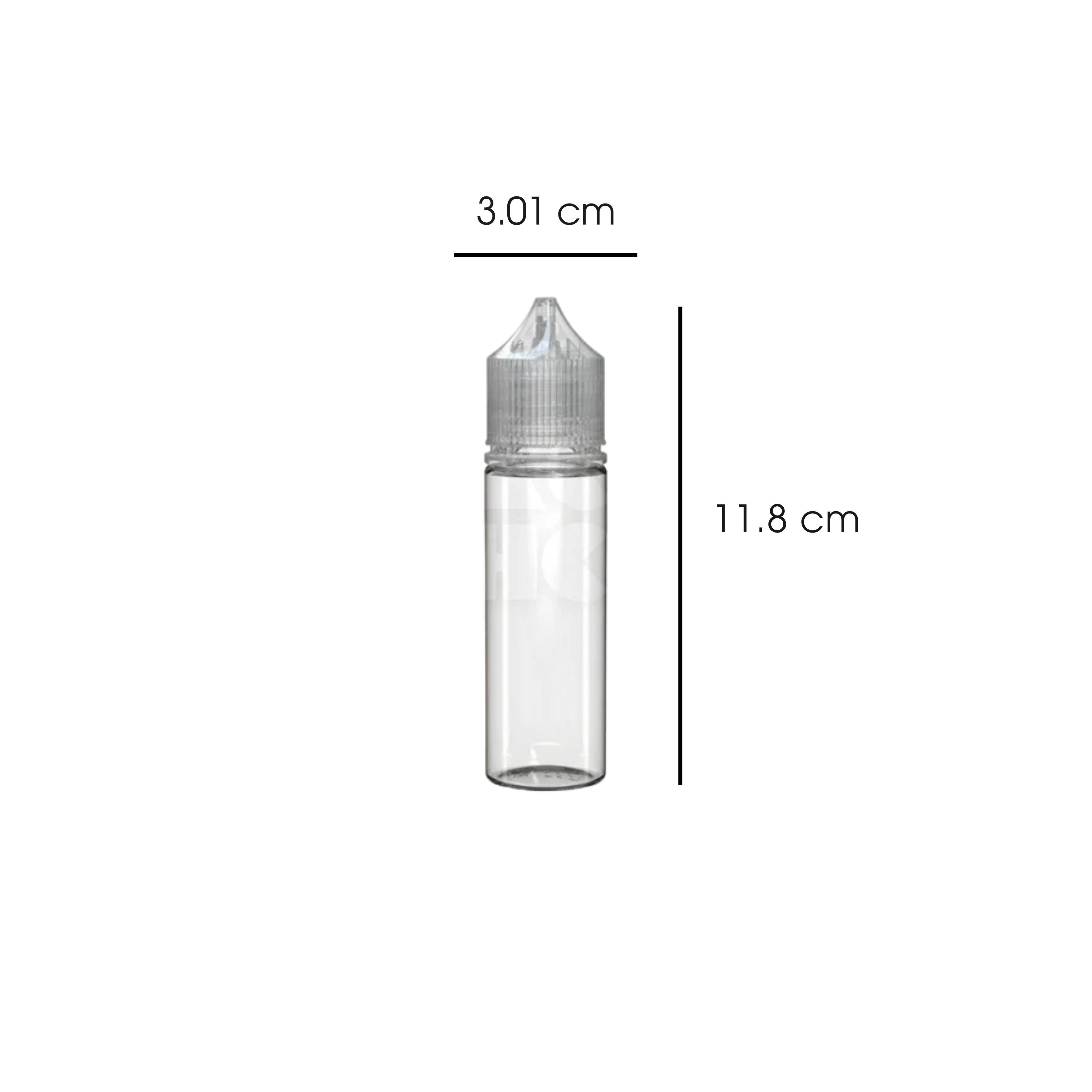 50ML V3 PET UNICORN BOTTLE - (500 count)