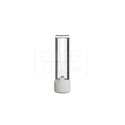 65mm aviator cr 510 cartridge flat bottom clear natural white cap 500 count