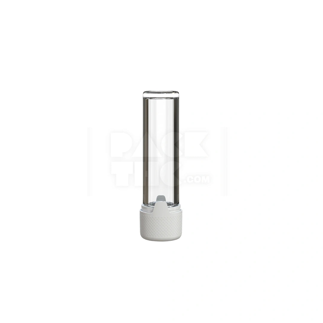 65mm aviator cr 510 cartridge flat bottom clear natural white cap 500 count