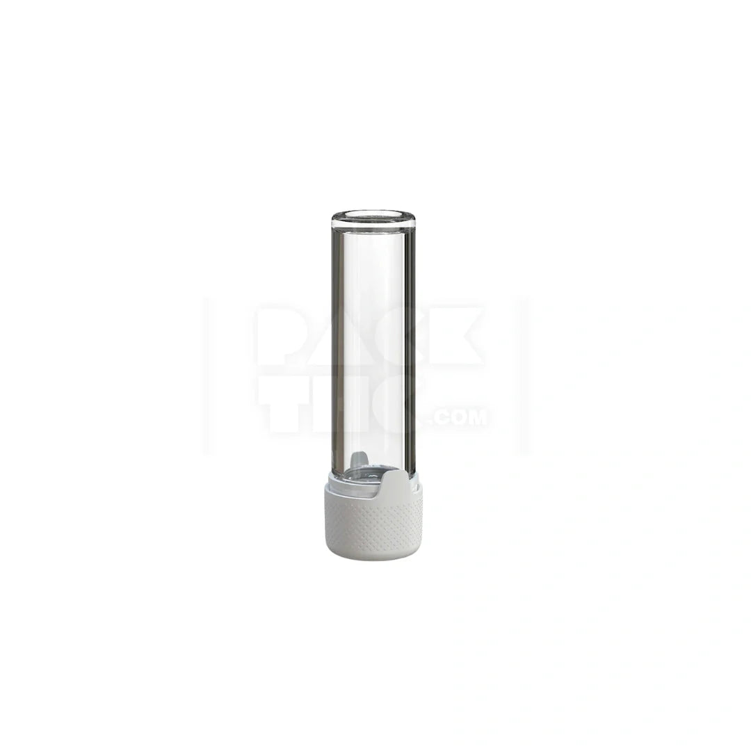 65mm aviator cr 510 cartridge flat bottom clear natural white cap 500 count