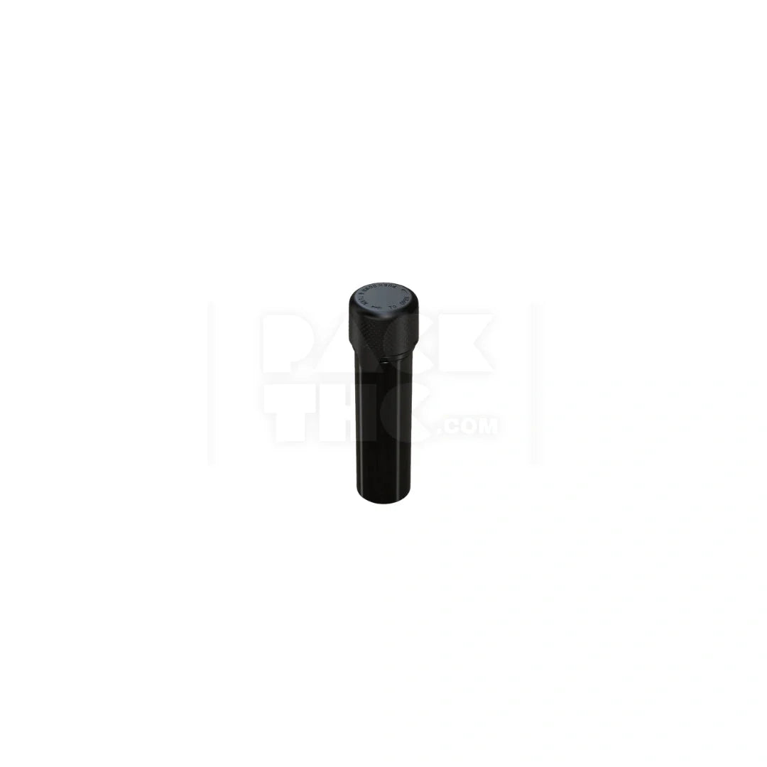 65mm aviator tube flat bottom opaque black 500 count