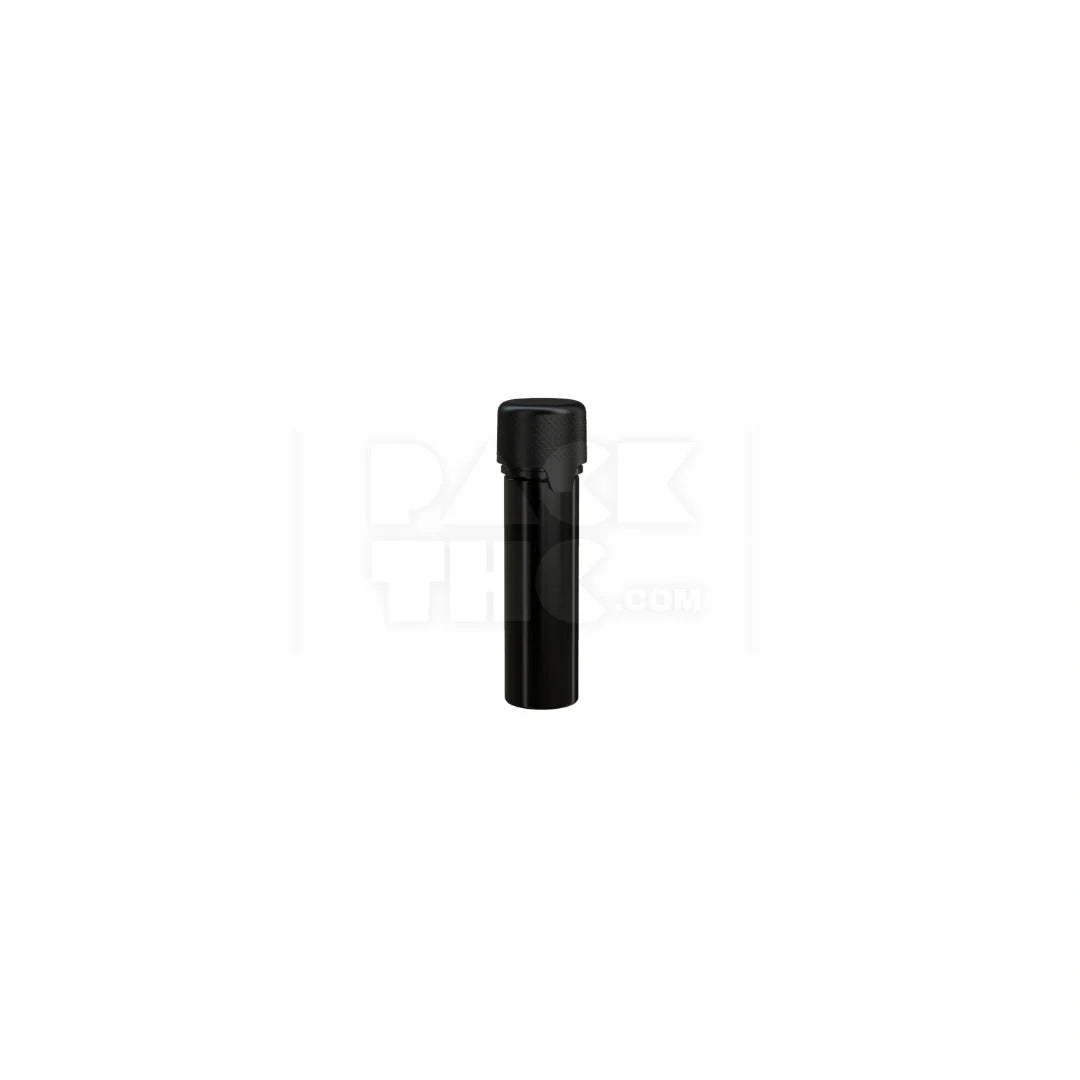 65mm aviator tube flat bottom opaque black 500 count