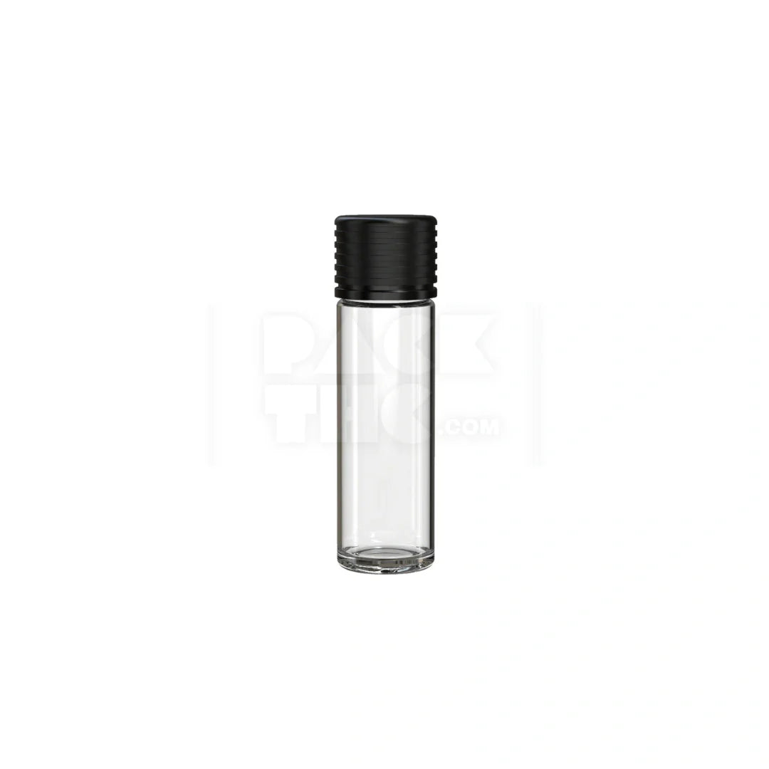 65mm spiral cr 510 cartridge flat bottom clear natural black cap 400 count