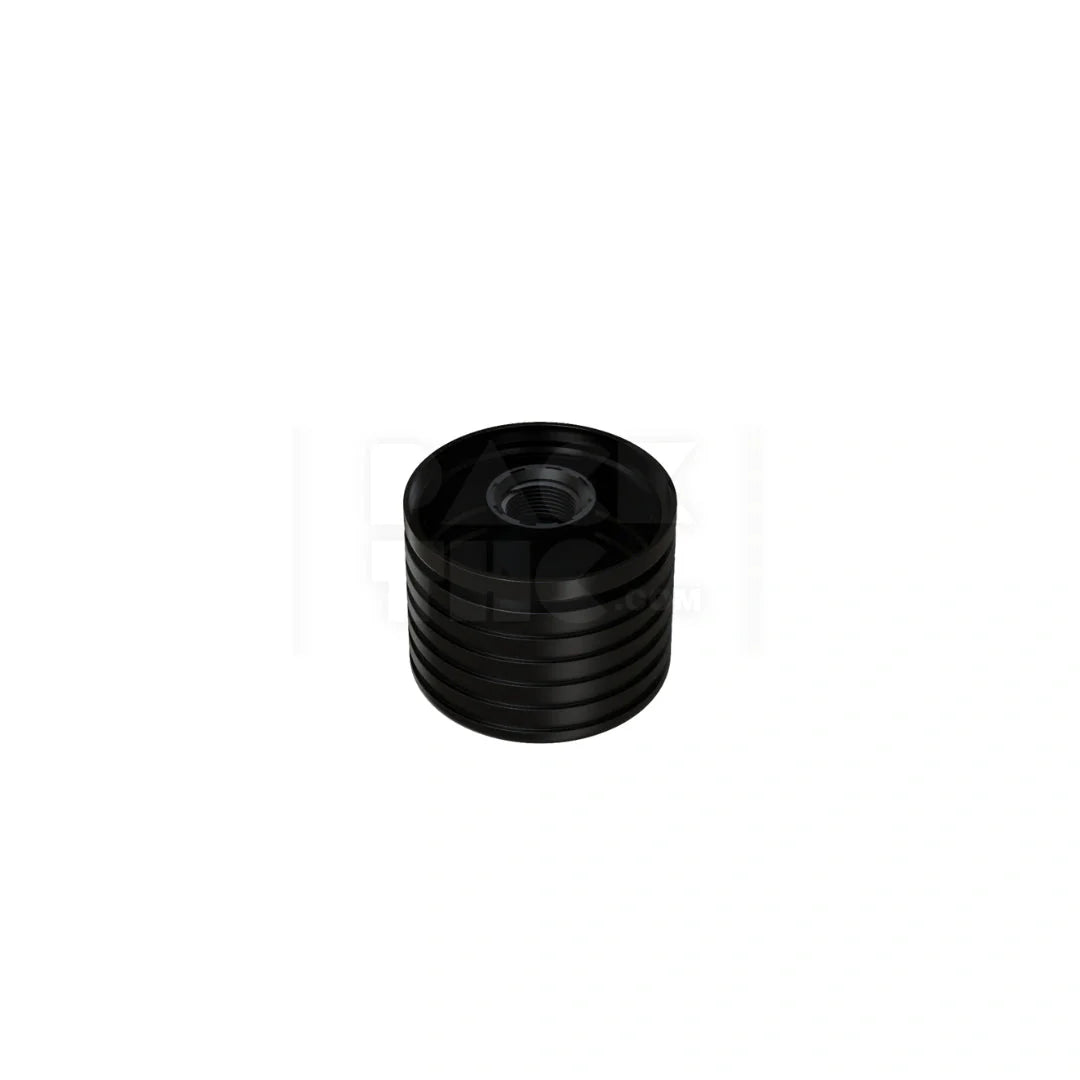 65mm spiral cr 510 cartridge round top clear natural black cap 400 count