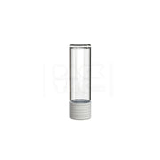 65mm spiral cr 510 cartridge flat bottom clear natural white cap 400 count