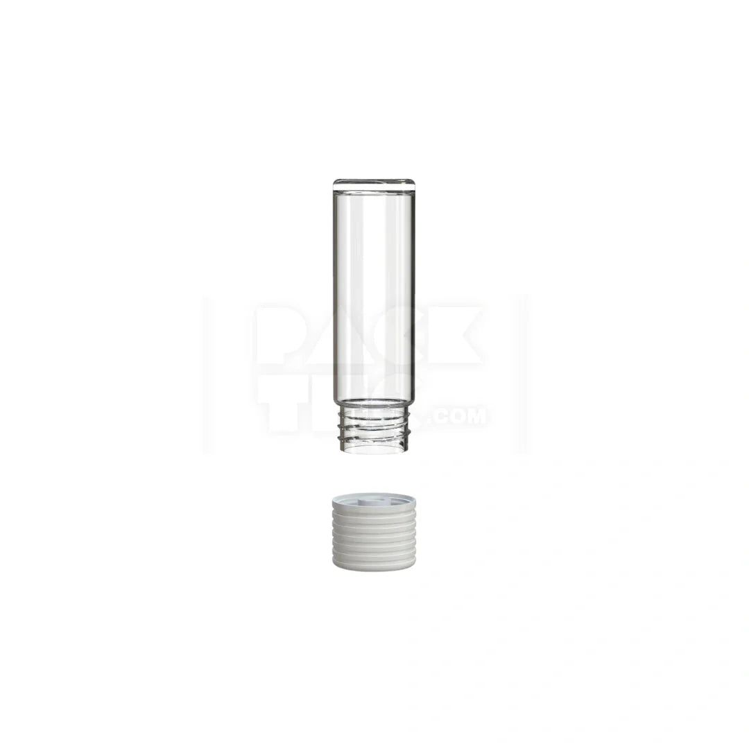 65mm spiral cr 510 cartridge flat bottom clear natural white cap 400 count