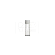 65mm spiral cr tube clear natural white cap 400 count