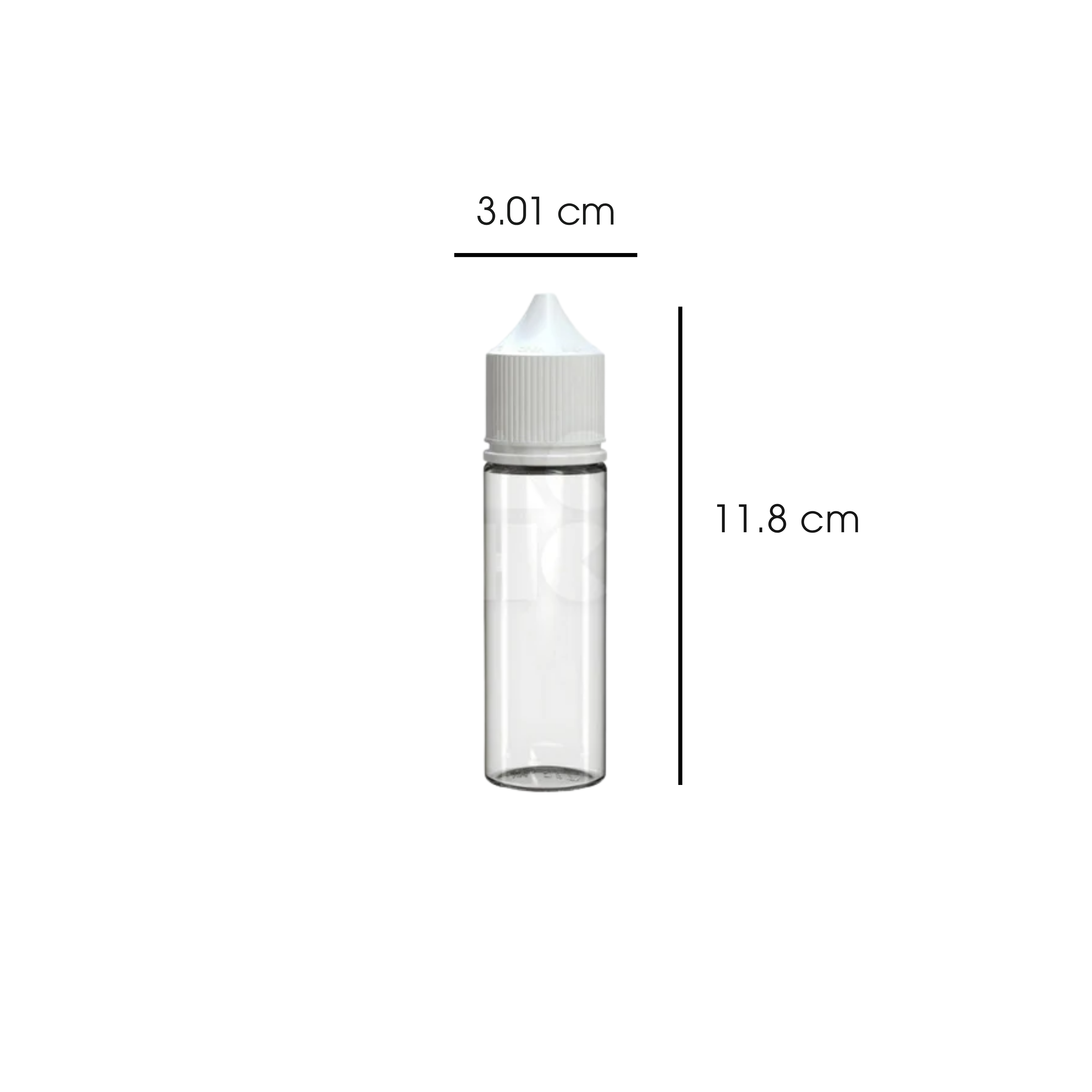 50ML V3 PET UNICORN BOTTLE - (500 count)