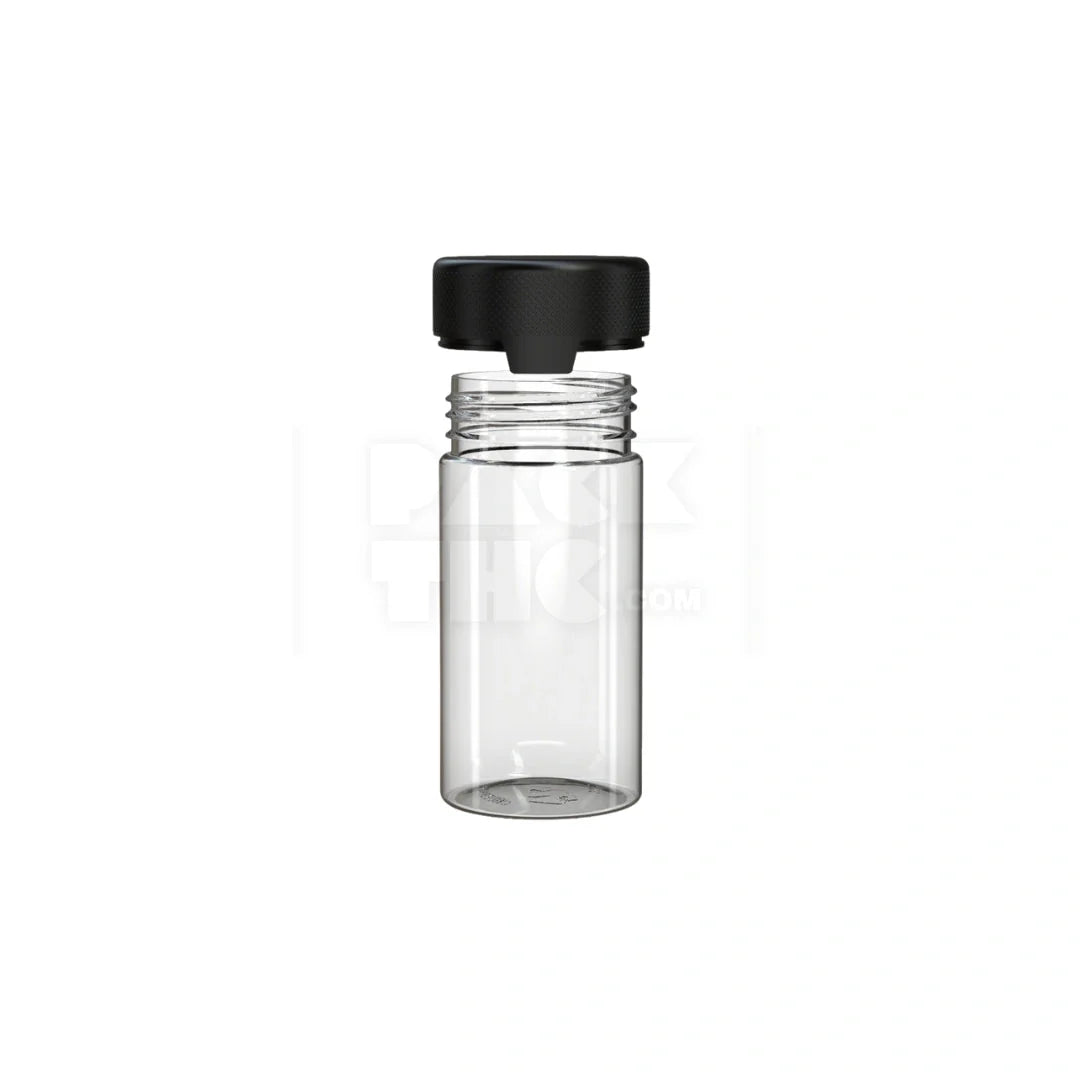 6oz 180cc aviator cr container clear natural black cap 300 count