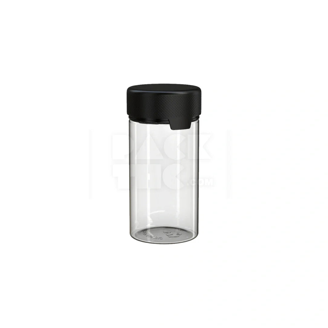 6oz 180cc aviator cr container clear natural black cap 300 count