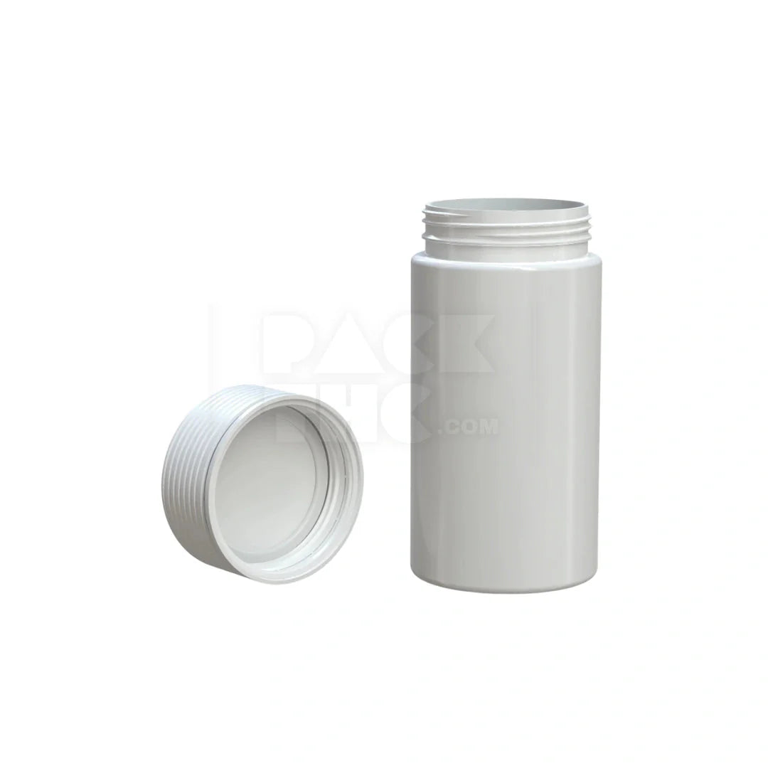 6oz 180cc spiral cr container opaque white 300 count