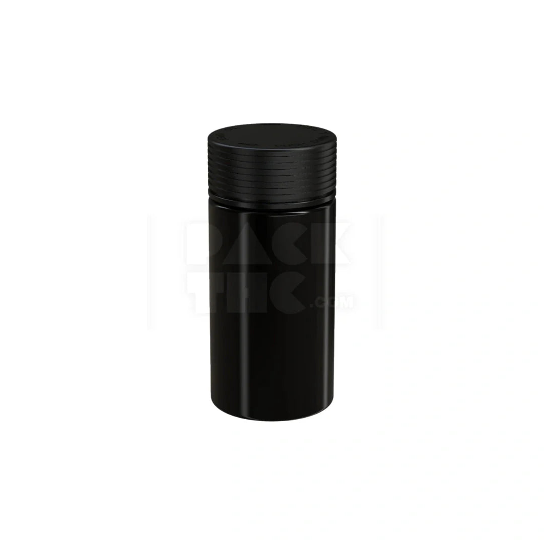 6oz 180cc spiral cr container opaque black 300 count