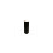 6 dram push turn cr bottles black