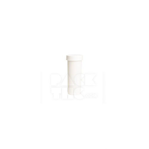 6 dram push turn cr bottles white