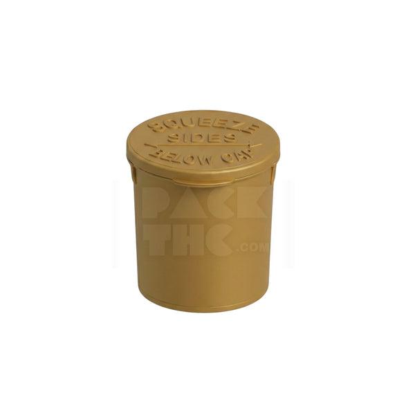 6 Dram Pop Top Vial - Golden | Child-Resistant Bulk Case - (600 Count)