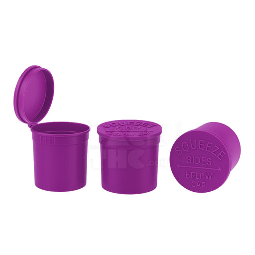 6 DRAM POP TOP VIAL - PURPLE - (600 COUNT)