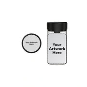 6oz aviator cr jar clear black cap