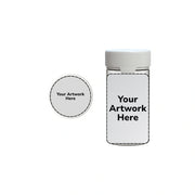 6oz aviator cr jar clear white cap