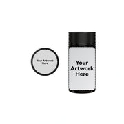 6oz spiral cr jar with application opaque black