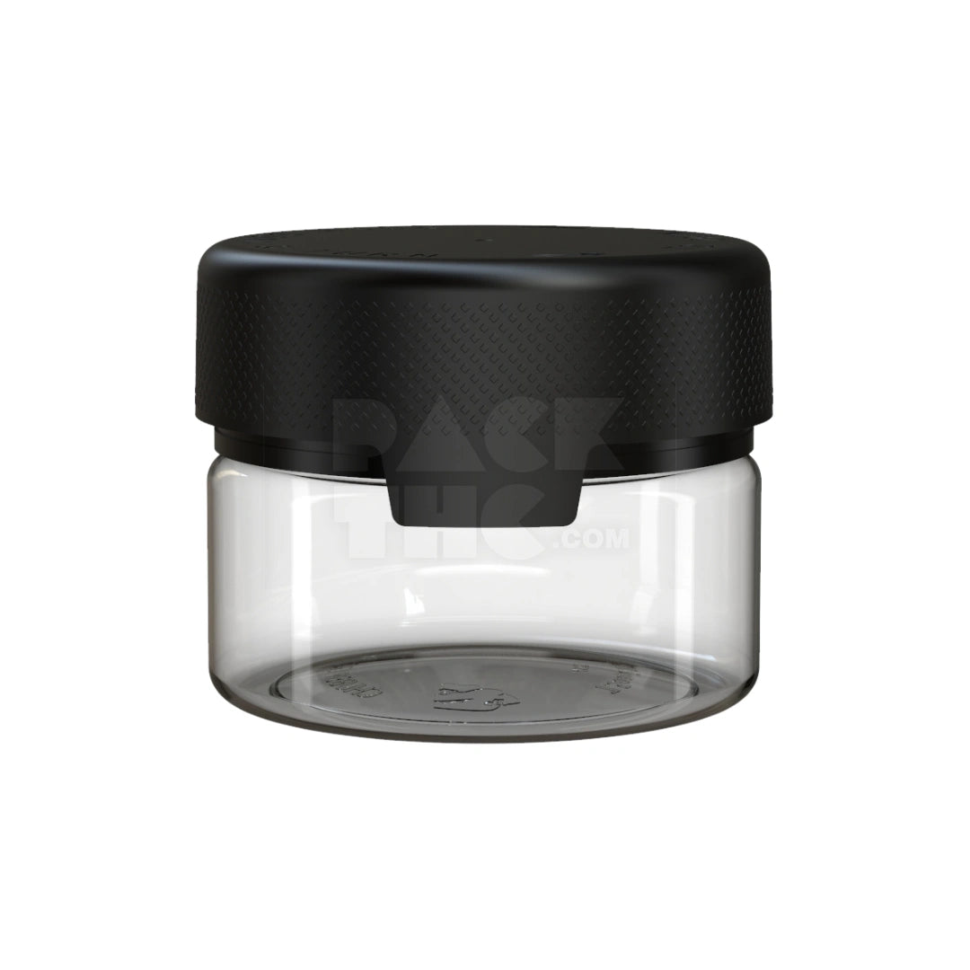 7.5oz aviator cr xl container clear natural black cap 100 count