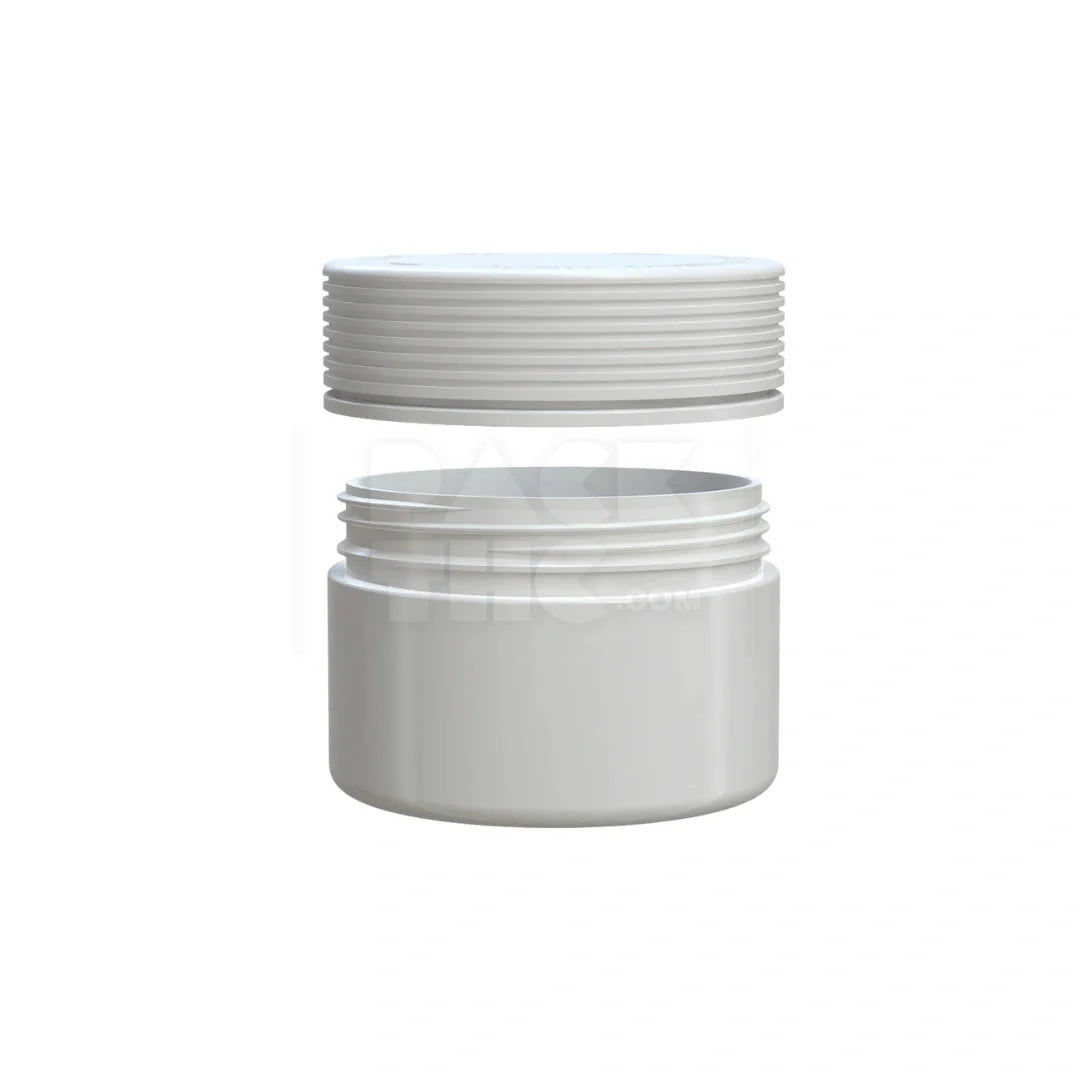 7.5oz 220cc spiral cr xl container opaque white 100 count