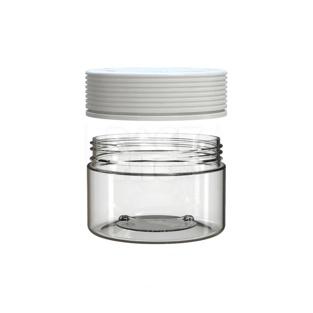 7.5oz 220cc spiral cr xl container clear natural white cap 100 count