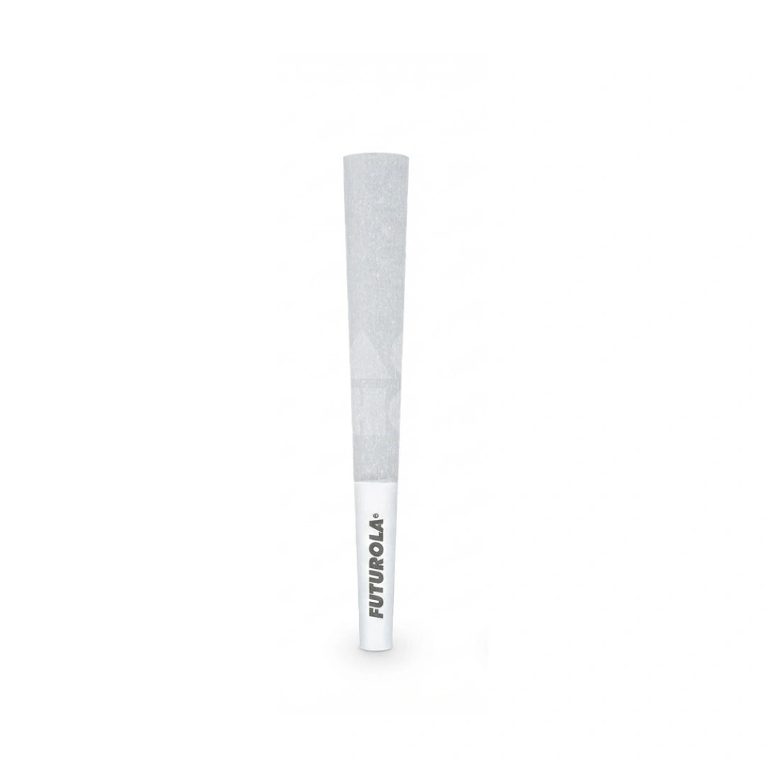 70/26mm White Futurola Paper Cones (Non-Branded) | Pre-Rolled – Bulk Case (1000 Count)
