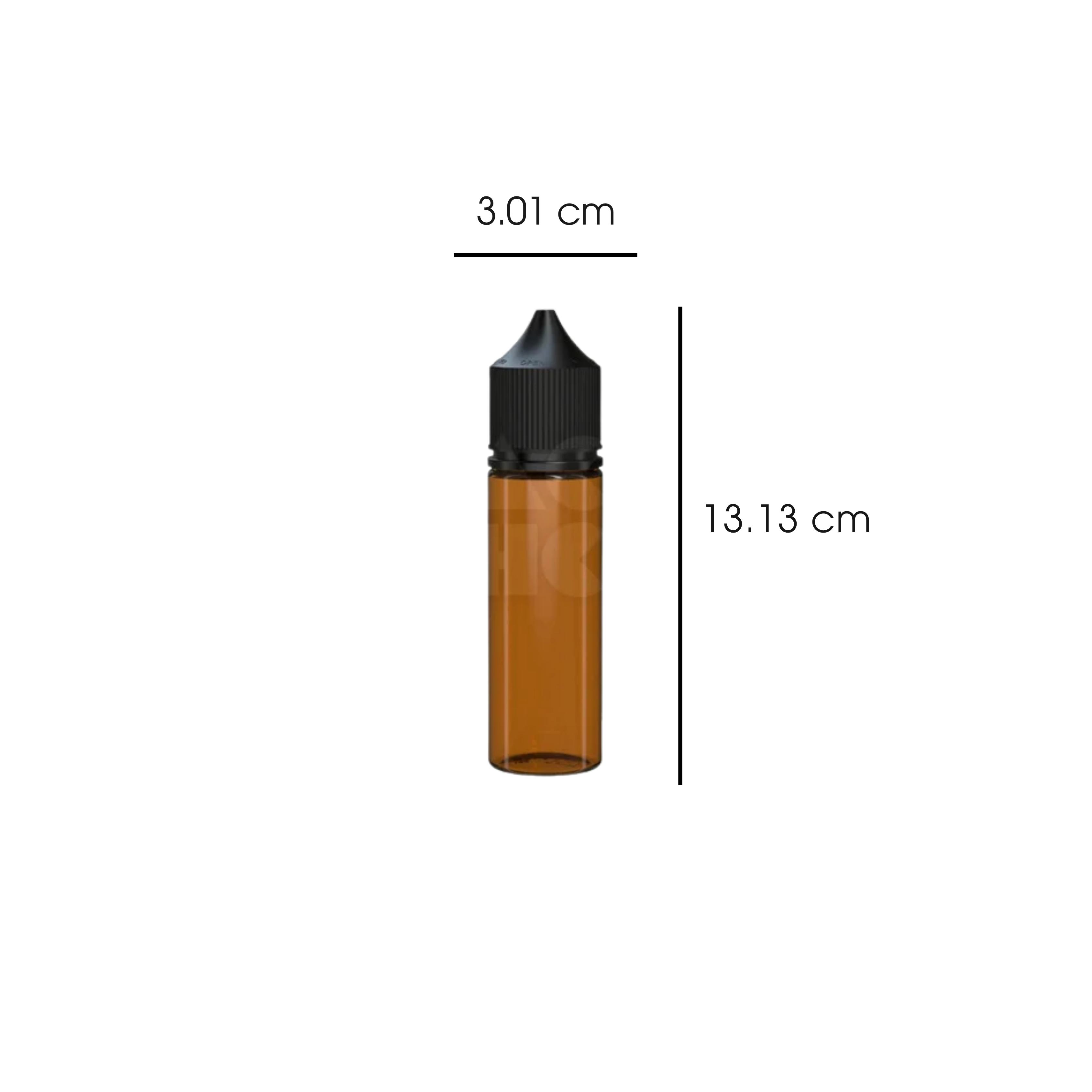 60ML V3 PET UNICORN BOTTLE - (500 count)