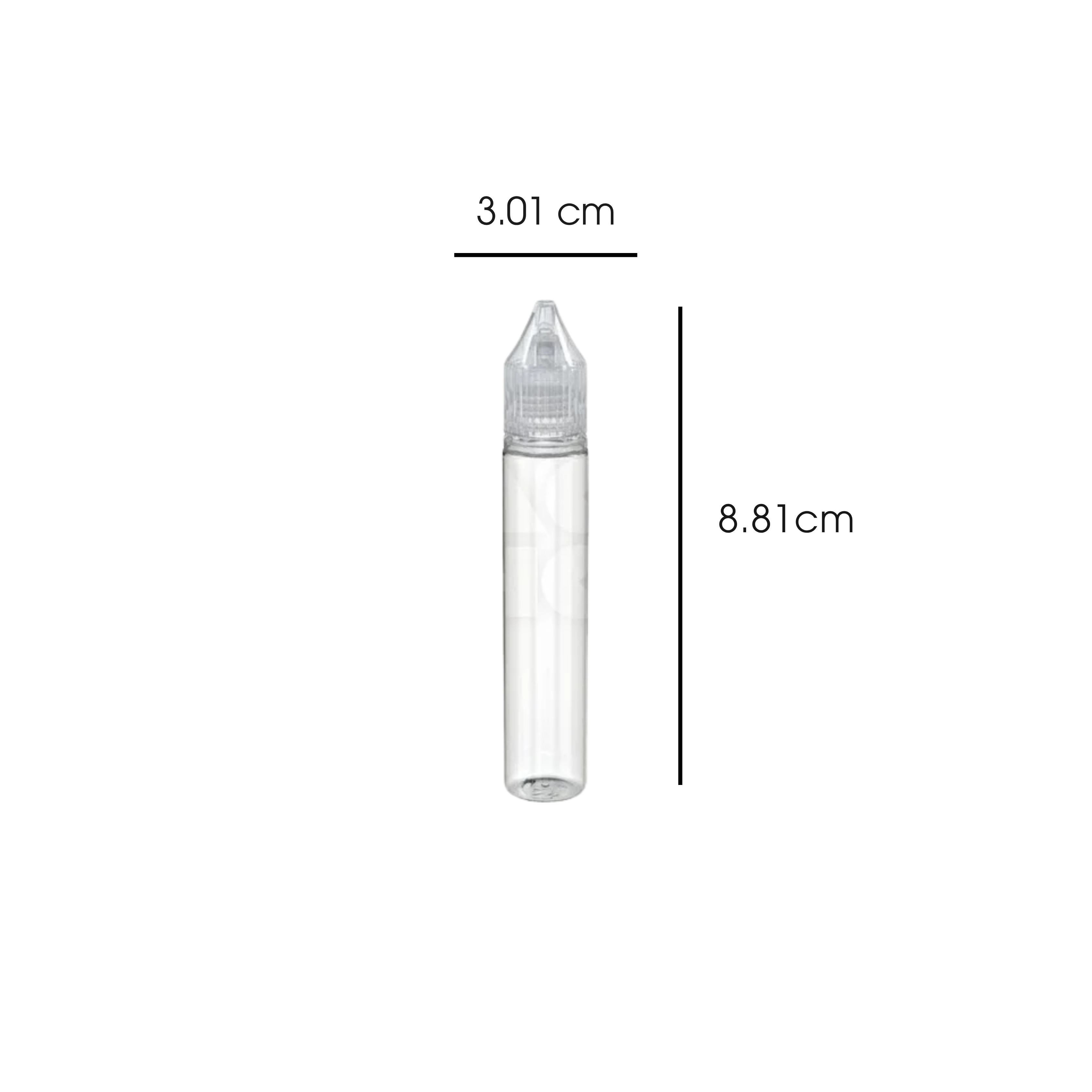 30ml Stubby PET Reducer Unicorn Bottle Black - (1000 count)