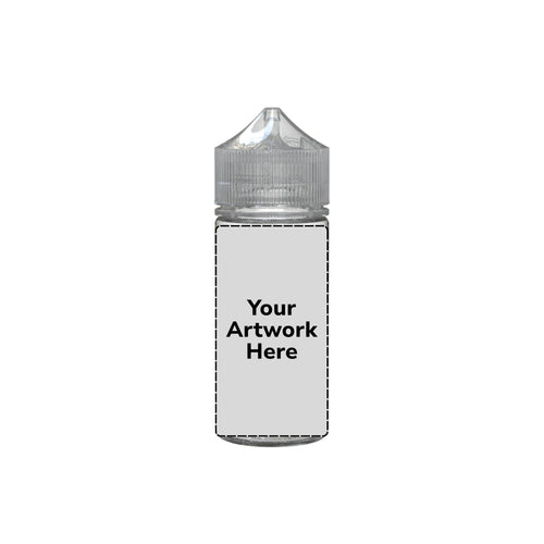 75ml mini unicorn bottle clear clear cap