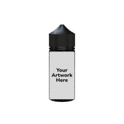 75ml mini unicorn bottle translucent black