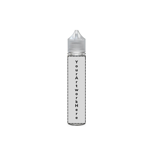 Chubby Gorilla 75ML V3 Unicorn Plastic Squeeze Bottle PET CR – Clear with Clear Cap
