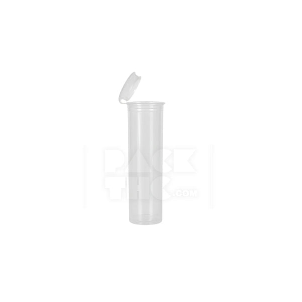 78mm CR Preroll Pop Top Tube - Clear - (1000 Count)