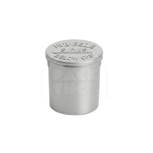 6 Dram Pop Top Vial - Silver | Child-Resistant Bulk Case - (600 Count)