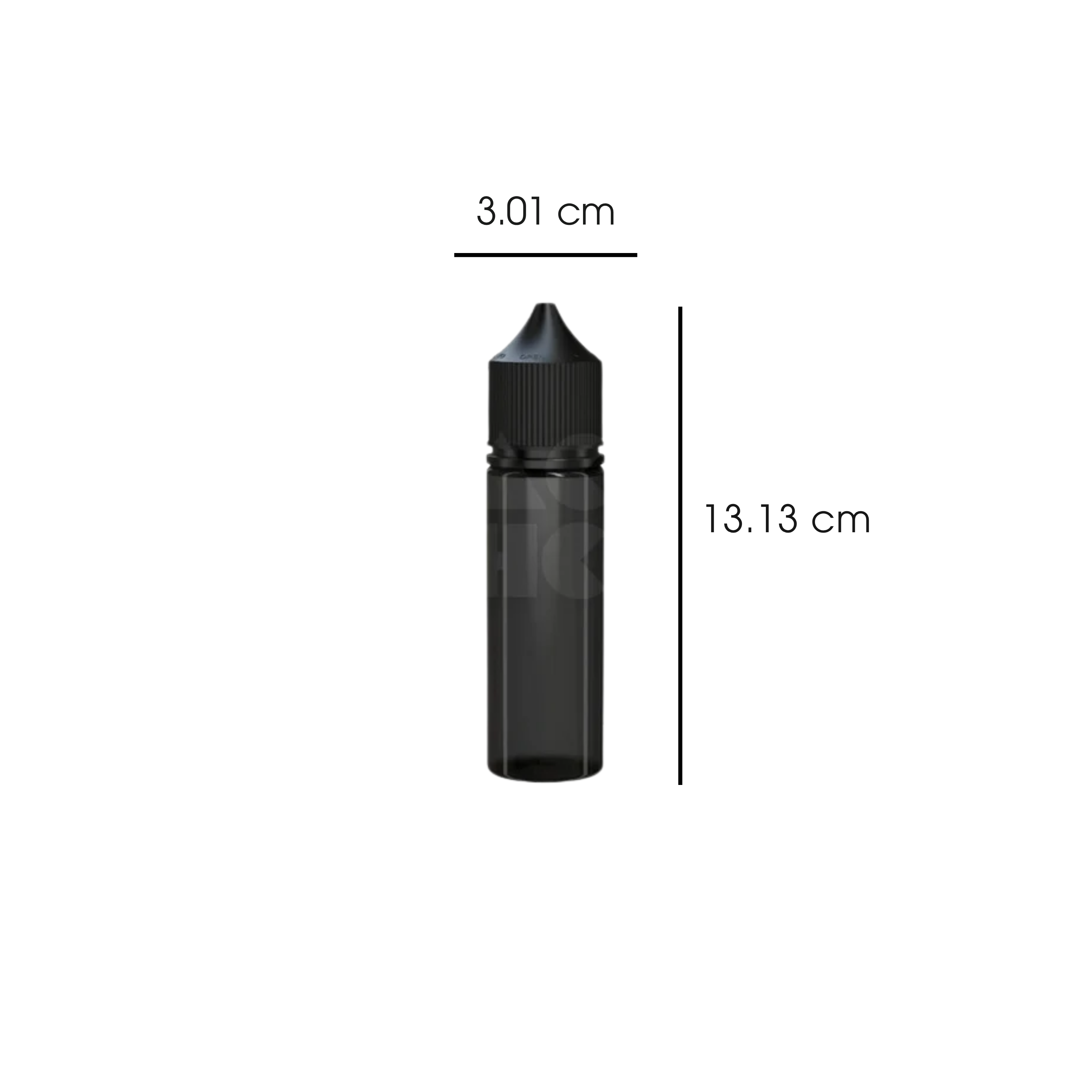 60ML V3 PET UNICORN BOTTLE - (500 count)